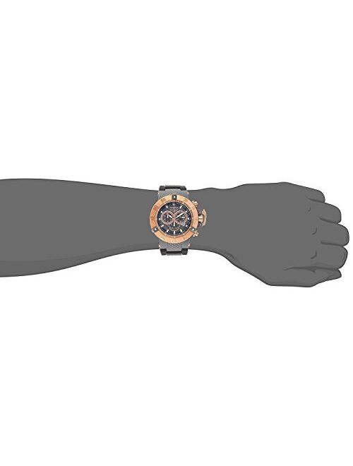 Invicta Men's 0932 Subaqua Noma III Quartz Watch with Silicone Strap, Gray, 29