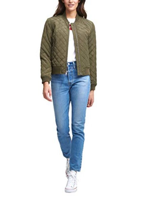 Levi's Women's Diamond Quilted Bomber Jacket