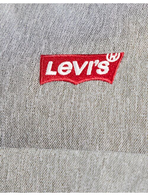 Levi's backpack with batwing logo in gray