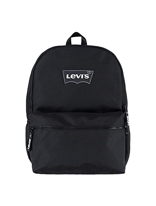 Levi's Kids' Classic Logo Backpack, Dress Blues/White/Red, One Size