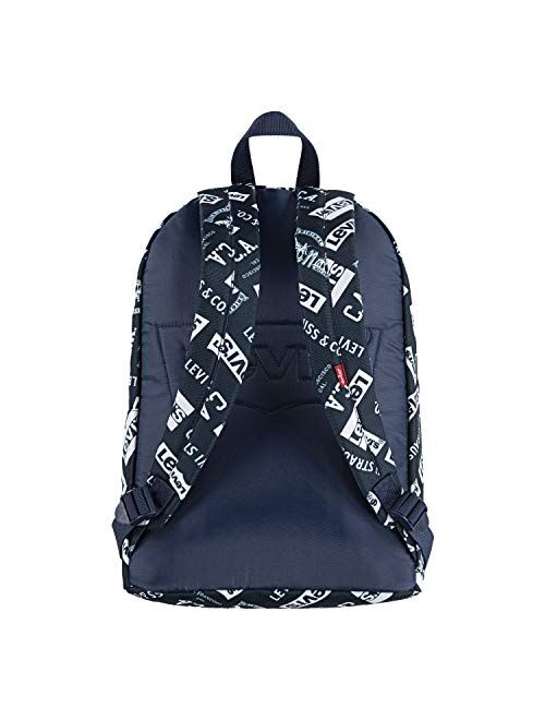 Levi's Kids' Batwing Backpack, Blue/White, One Size