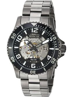Men's Objet D Art Automatic-self-Wind 42mm Watch with Stainless-Steel Strap, 22 (Model: 22606, 22605, 22604, 22603)