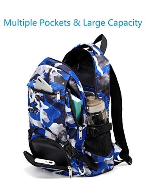 BLUEFAIRY Kids Backpacks for Boys Girls Elementary Middle High School Bags Bookbag