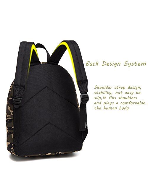 CAIWEI US Army Camo Children's backpack