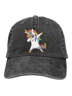 Waldeal Girls' Adjustable Cute Unicorn Hats, Baseball Cap for 3-12 Years