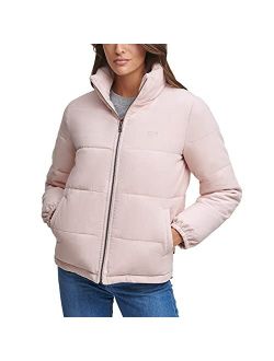 Women's Zoe Corduroy Puffer Jacket (Standard & Plus Sizes)