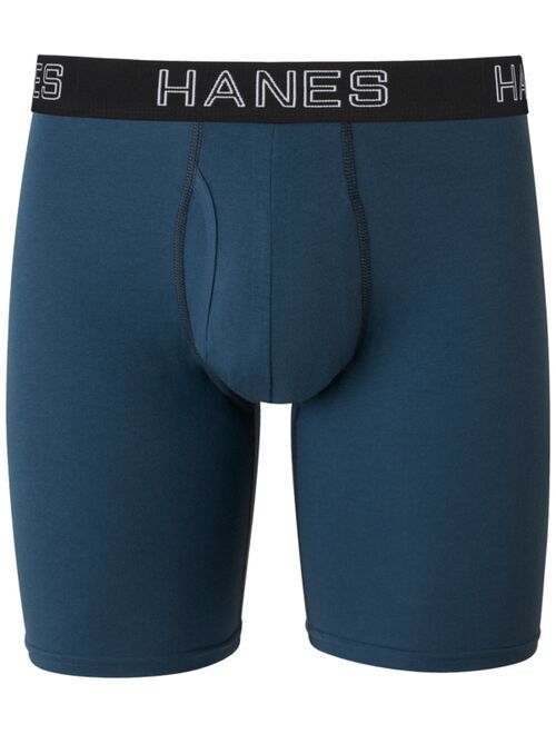 Hanes Men's 5-Pk. Ultimate® Stretch Longer Leg Boxer Briefs