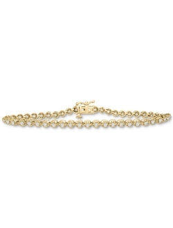 Macy's Diamond Tennis Bracelet (1 ct. t.w.) , in 14k Gold or 14k White Gold