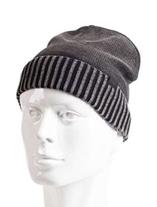 Levi's unisex-adult Classic Warm Winter Knit Beanie Hat Cap Fleece Lined for Men and Women Beanie Hat