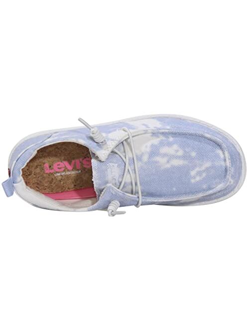 Levi's Kids Newt TD CVS Slip-on Unisex Tie Dyed Canvas Fashion Sneaker Shoe