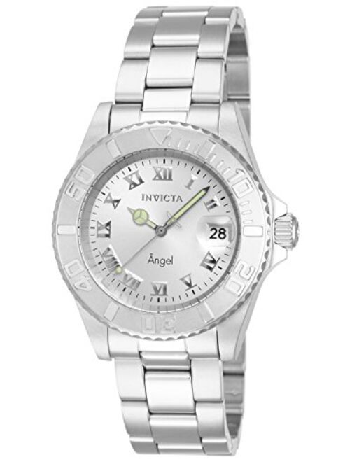 Invicta Women's 14320 Angel Analog Display Swiss Quartz Silver Watch