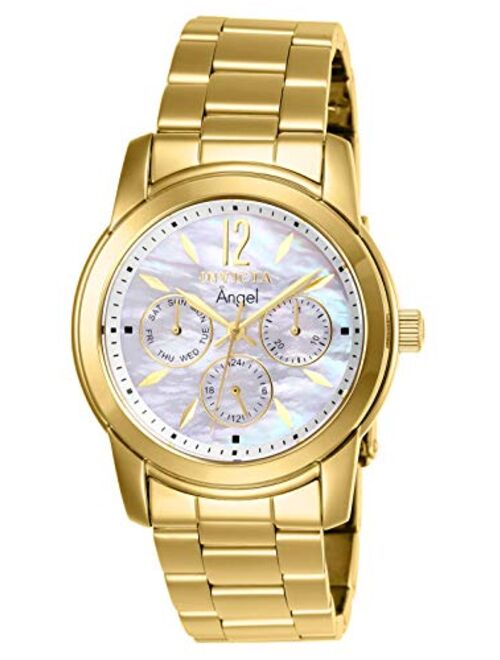 Invicta Women's 0465 Angel Collection 18k Gold-Plated Stainless Steel Watch