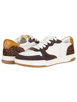 Court Womens Sneakers in Calf Hair - Breathable Leather Lining, Lace Up Closure, Padded Ankle Collar and Tongue