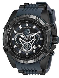 Men's Marvel "Black Panther" Analog Display Chronograph Quartz Watch
