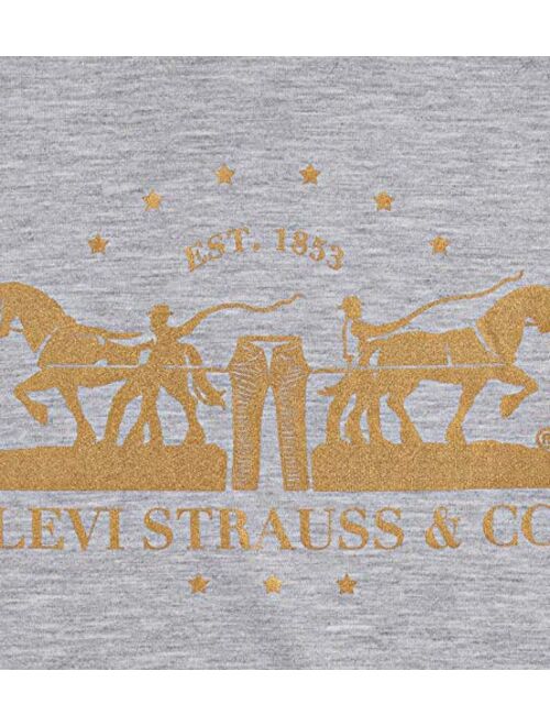 Levi's Girls' Ruffled Oversized Knit T-Shirt