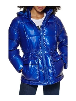 Women's Quilted Megan Hooded Puffer Jacket