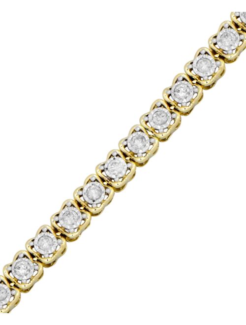 Macy's Diamond Tennis Bracelet (2 ct. t.w.) in 10k Gold