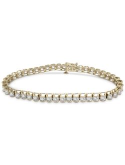 Macy's Diamond Tennis Bracelet (3 ct. t.w.) in 10k Gold