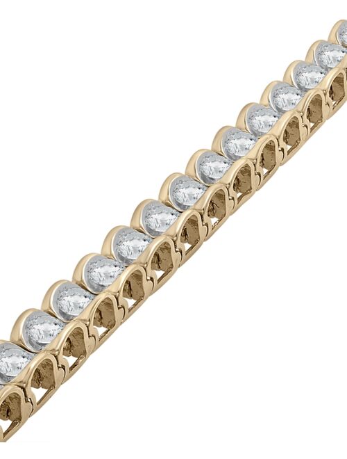 Macy's Diamond Tennis Bracelet (3 ct. t.w.) in 10k Gold