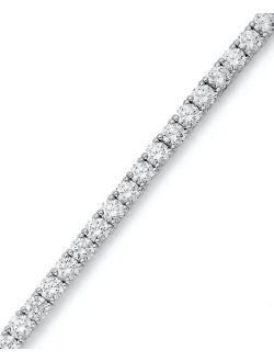 Arabella Sterling Silver Bracelet, Cubic Zirconia Tennis Bracelet (20-1/4 ct. t.w.)