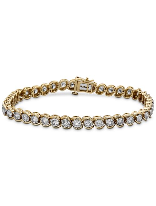 Macy's Diamond Tennis Bracelet (8 ct. t.w.) in 10k Gold