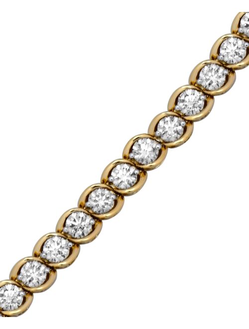 Macy's Diamond Tennis Bracelet (8 ct. t.w.) in 10k Gold