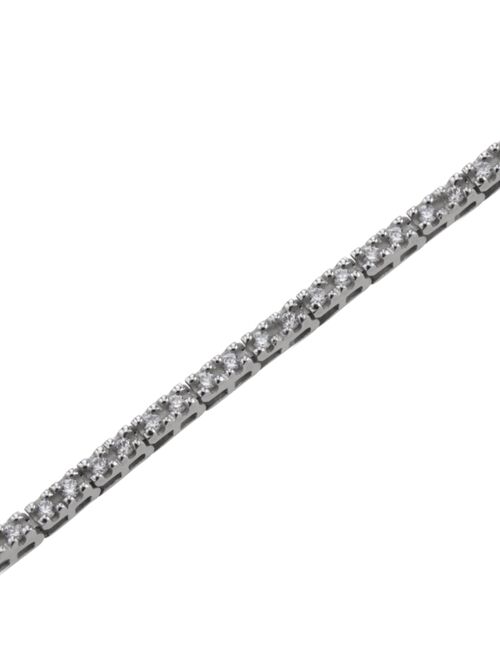Macy's Diamond Tennis Bracelet (1-1/2 ct. t.w.) in 10k White Gold