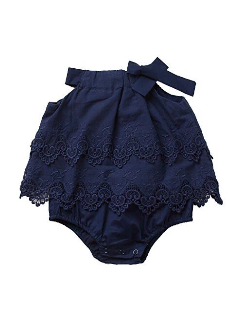 Colorful Childhood Newborn Baby Romper Girls Jumpsuit Infant Bodysuit Tutu Lace Dress Clothes Outfit