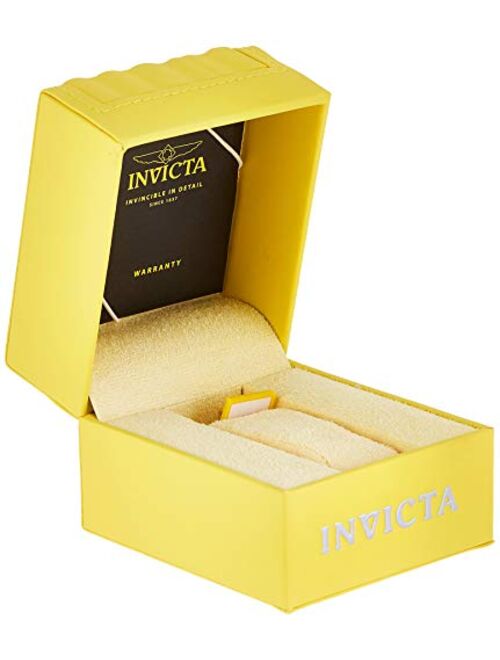Invicta Men's 90296 Pro Diver Stainless Steel Quartz Watch with Stainless-Steel Strap, Black, 9