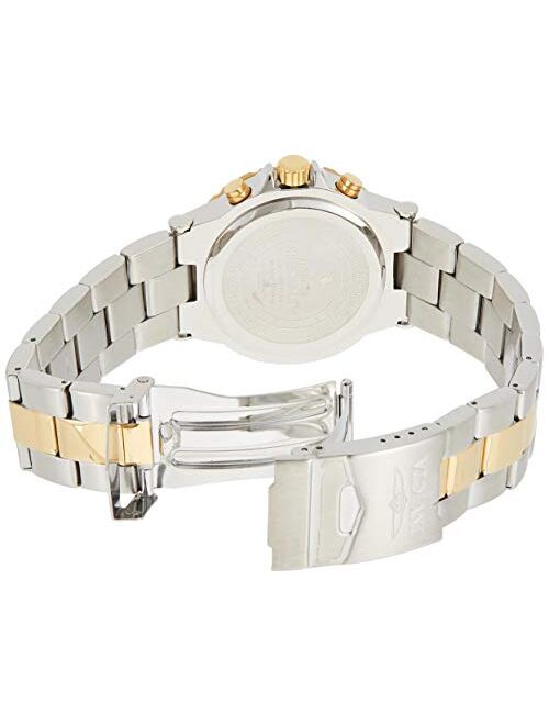 Invicta Women's 14855 Specialty Chronograph White Dial Two-Tone Watch