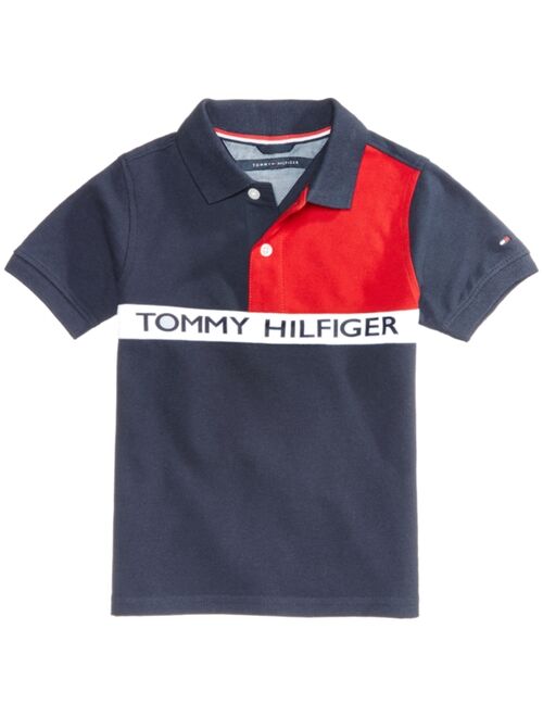 Tommy Hilfiger Colorblocked Polo, Big Boys