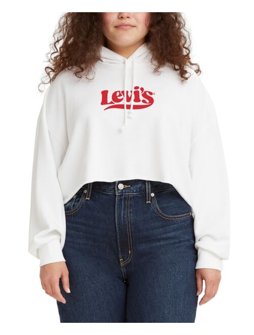 Levi's Cropped Graphic Hoodie