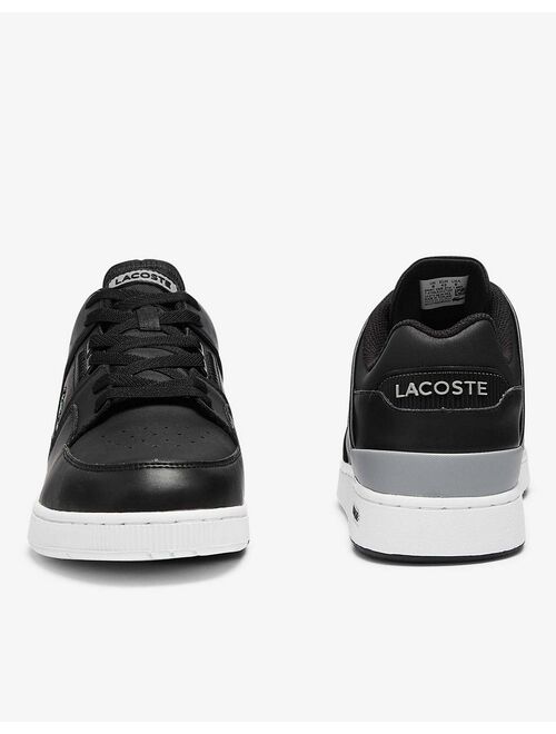 Lacoste Court Cage Sneakers In Black