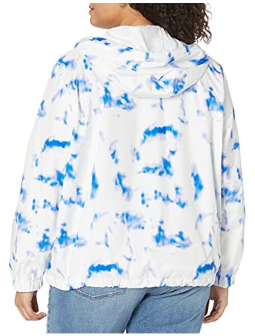 Levi's Women's Retro Hooded Rain Windbreaker Jacket (Standard & Plus Sizes)