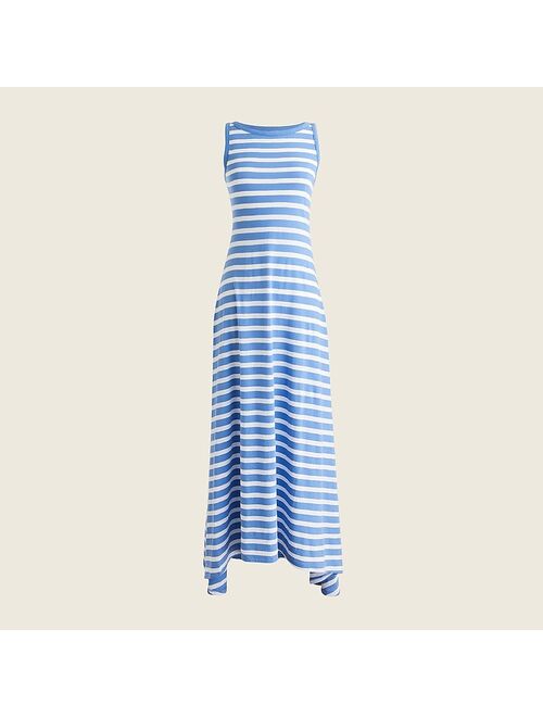J.Crew Boatneck vintage cotton maxi dress in stripe