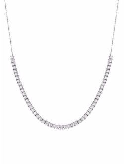 Dana Rebecca Designs 14kt white gold Ava Bea diamond tennis necklace