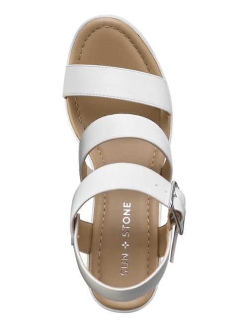 Sun + Stone Siennaa Wedge Sandals, Created for Macy's