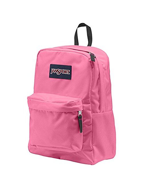 JanSport Unisex SuperBreak Pink Pansy Backpack