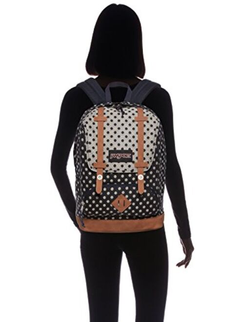 JanSport Baughman Navy Twiggy Dot Jacquard Backpack One Size