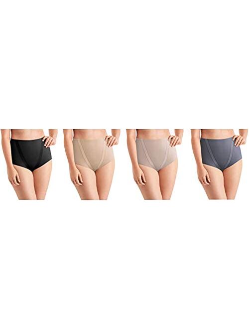 Maidenform Tummy Toning Brief for Women 4-Pack