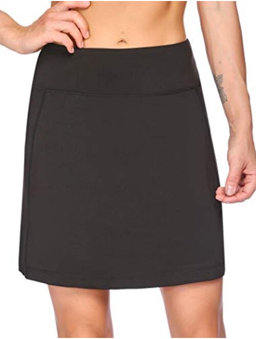 Tremaker Women's Tennis Skirt Sports Golf Athletic Skorts High Waisted Skirts with Inner Shorts Pockets