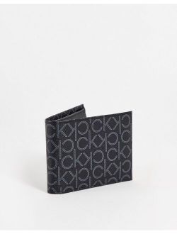 new monogram 5cc coin purse wallet in black