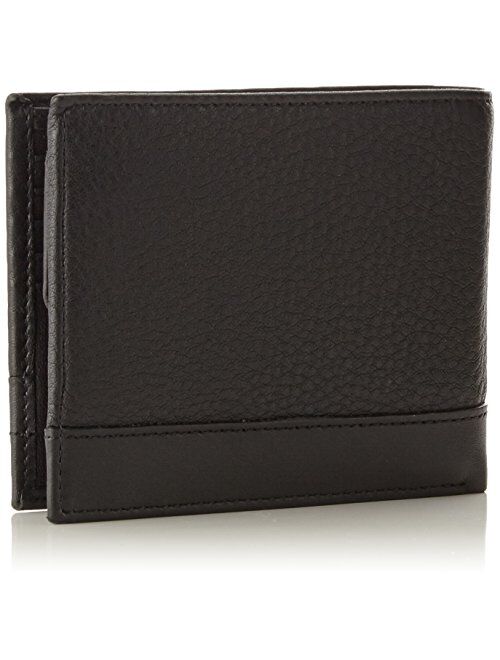Men's leather wallet 5CC + coin CK CALVIN KLEIN JEANS article K50K500947 NORMAN 5CC + COIN 12 x 9.5 cm