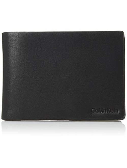 Calvin Klein Men's Slimfold Wallet with Embossed Logo