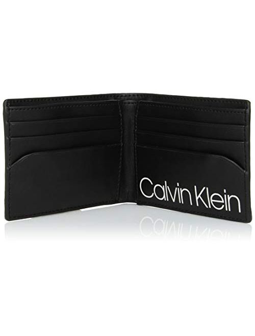 Calvin Klein Men's Slimfold Wallet with Embossed Logo