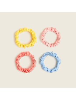 Girls' active scrunchie four-pack