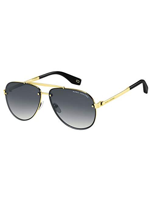 Marc Jacobs Men's Marc 317/S Pilot Sunglasses, Antique Gold/Gray Shaded, 61mm, 13mm
