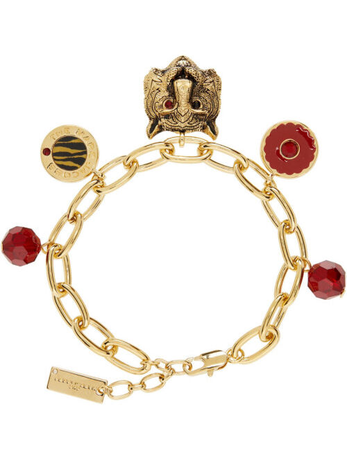 Marc Jacobs Gold 'The Medallion' Charm Bracelet