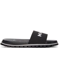 Black 'The Slide' Flat Sandals