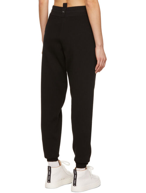 Marc Jacobs Black 'The Knit Sweatpants' Lounge Pants
